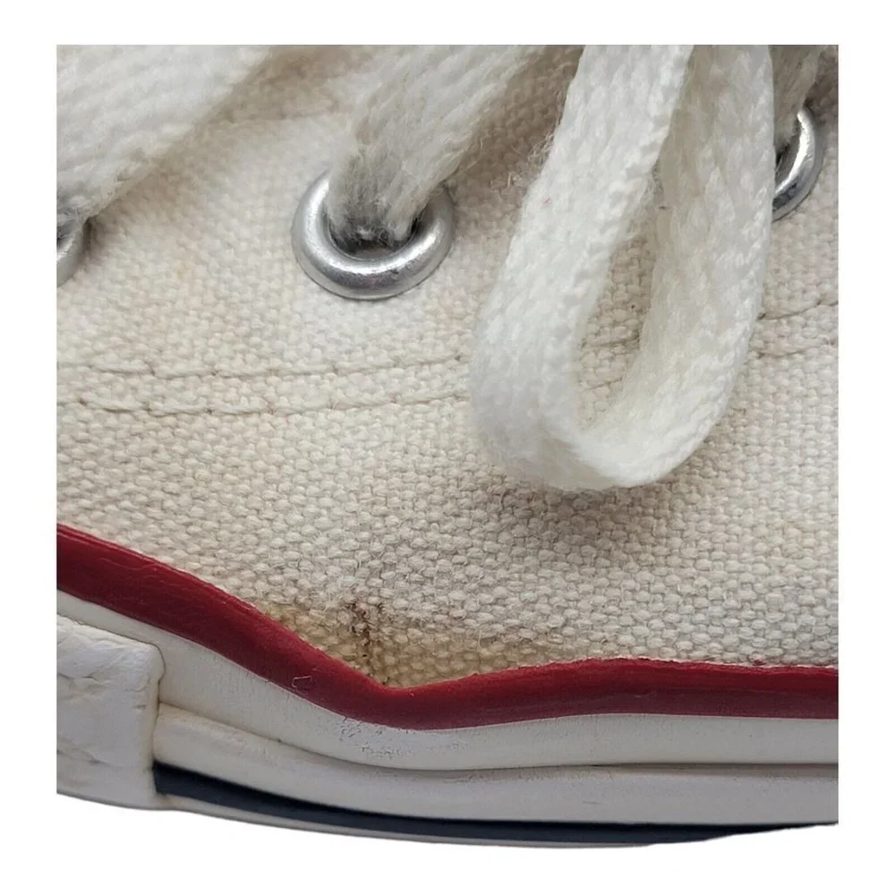 Converse Chuck Taylor All Star Kids 3 OX Skate Shoes White Red 3J256 Lace Up